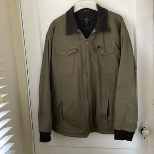 WRANGLER ATG All Terrain Gear Men’s Jacket Olive & GreyRegular Fit XL Like New